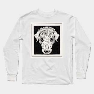 Dog's head (1920) by Julie de Graag (1877-1924) Long Sleeve T-Shirt